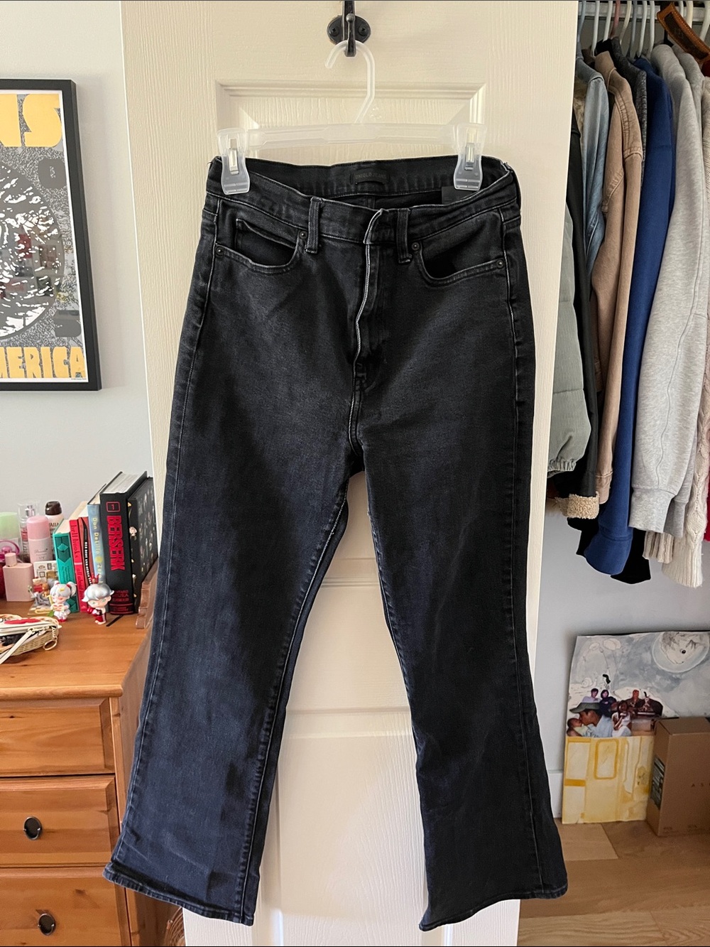 Women’s Black Flared Jeans